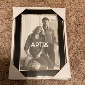 Apt 9 black 4x6 frame